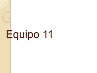 Equipo 11
 