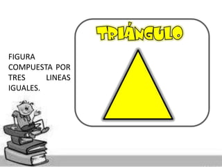 FIGURA 
COMPUESTA POR 
TRES LINEAS 
IGUALES. 
 