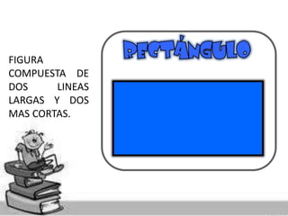 FIGURA 
COMPUESTA DE 
DOS LINEAS 
LARGAS Y DOS 
MAS CORTAS. 
 