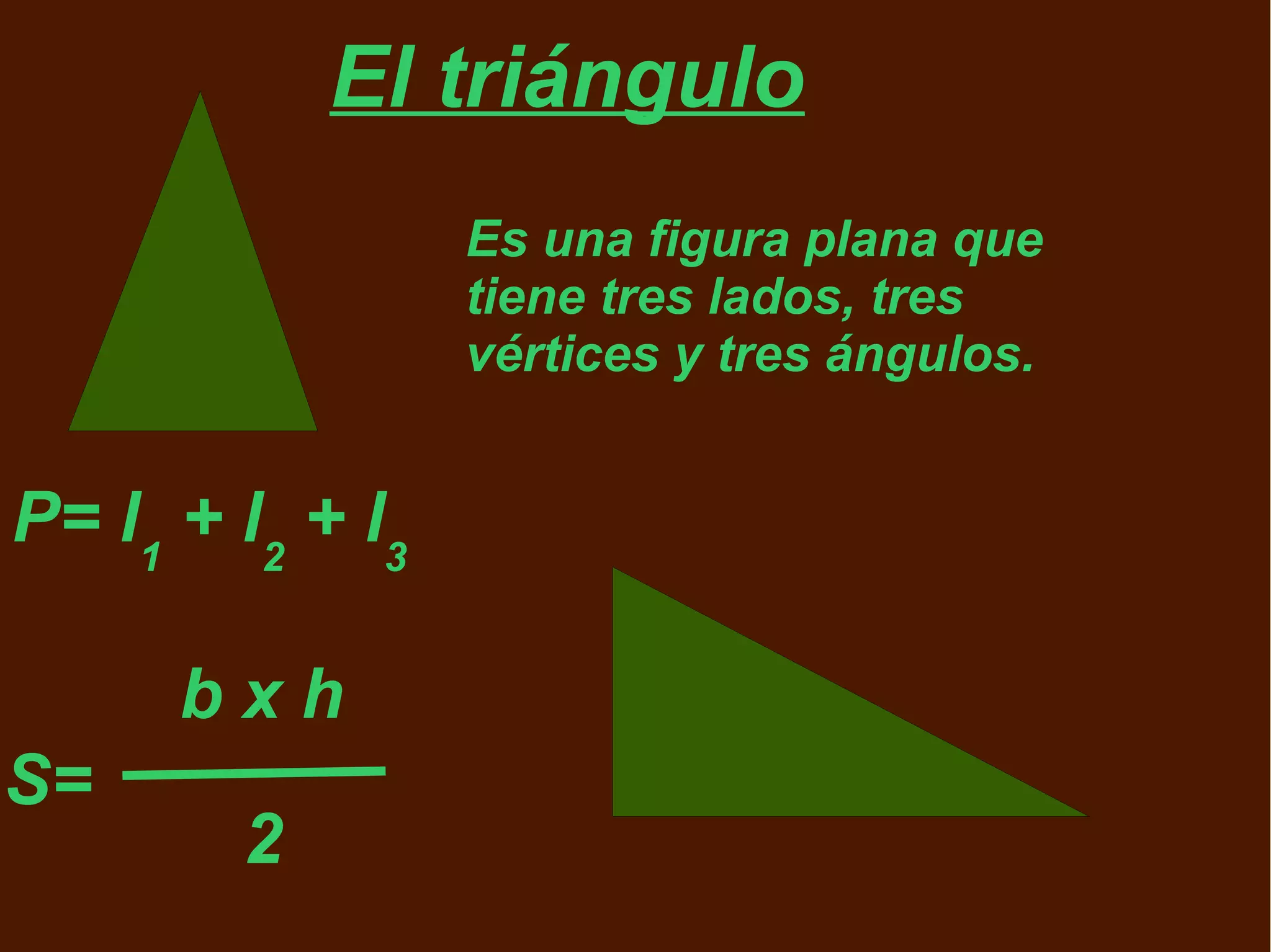 Las figuras planas | ODP | Physics | Science