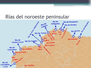 Rías del noroeste peninsular
 
