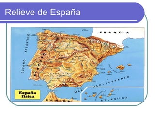 Relieve de España
 