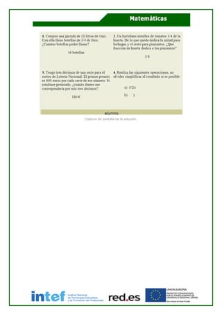 Captura de pantalla de la solución.
 