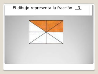 El dibujo representa la fracción 3
 