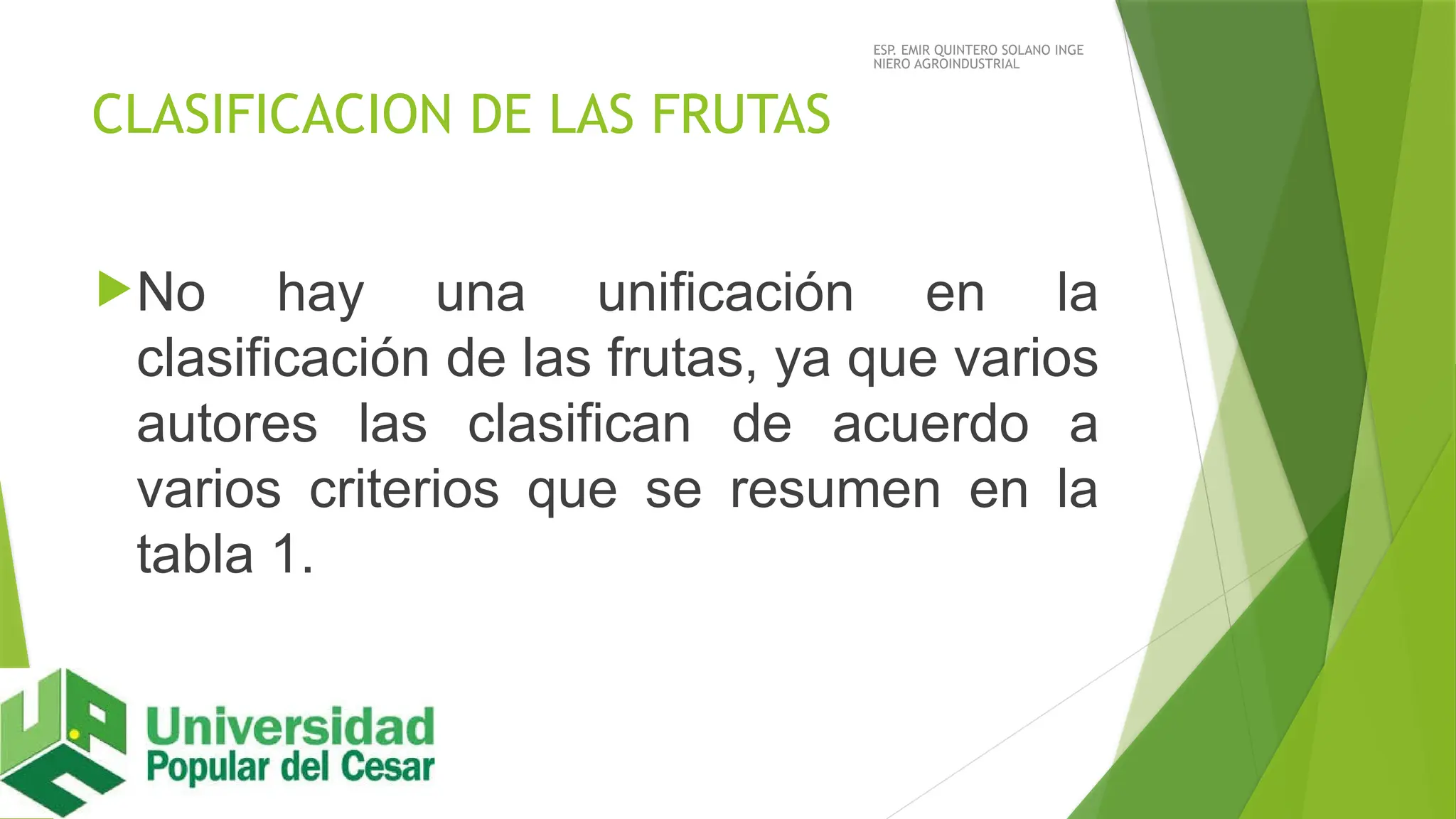 LAS FRUTAS y FISIOLOGIA.pptx Definición bajó norma técnica | PPTX