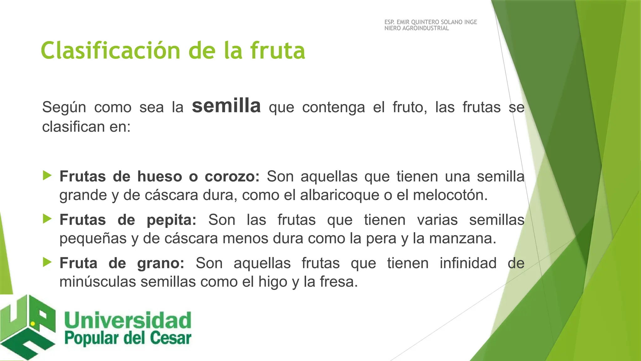 LAS FRUTAS y FISIOLOGIA.pptx Definición bajó norma técnica | PPTX