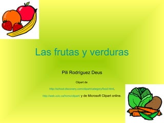Las Frutas Y Verduras[1] | PPT