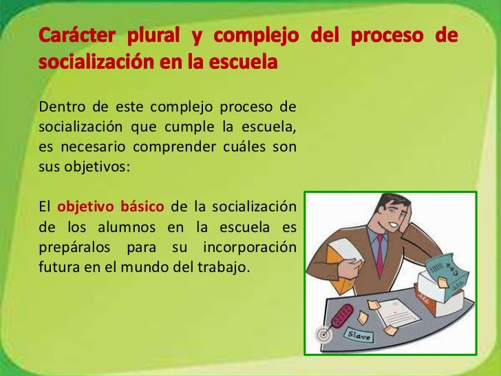 Las funciones sociales de la escuela
