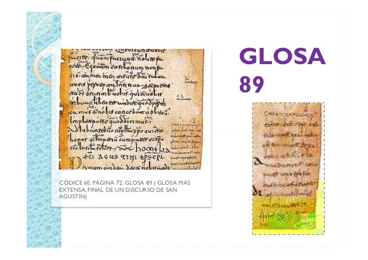 Las glosas