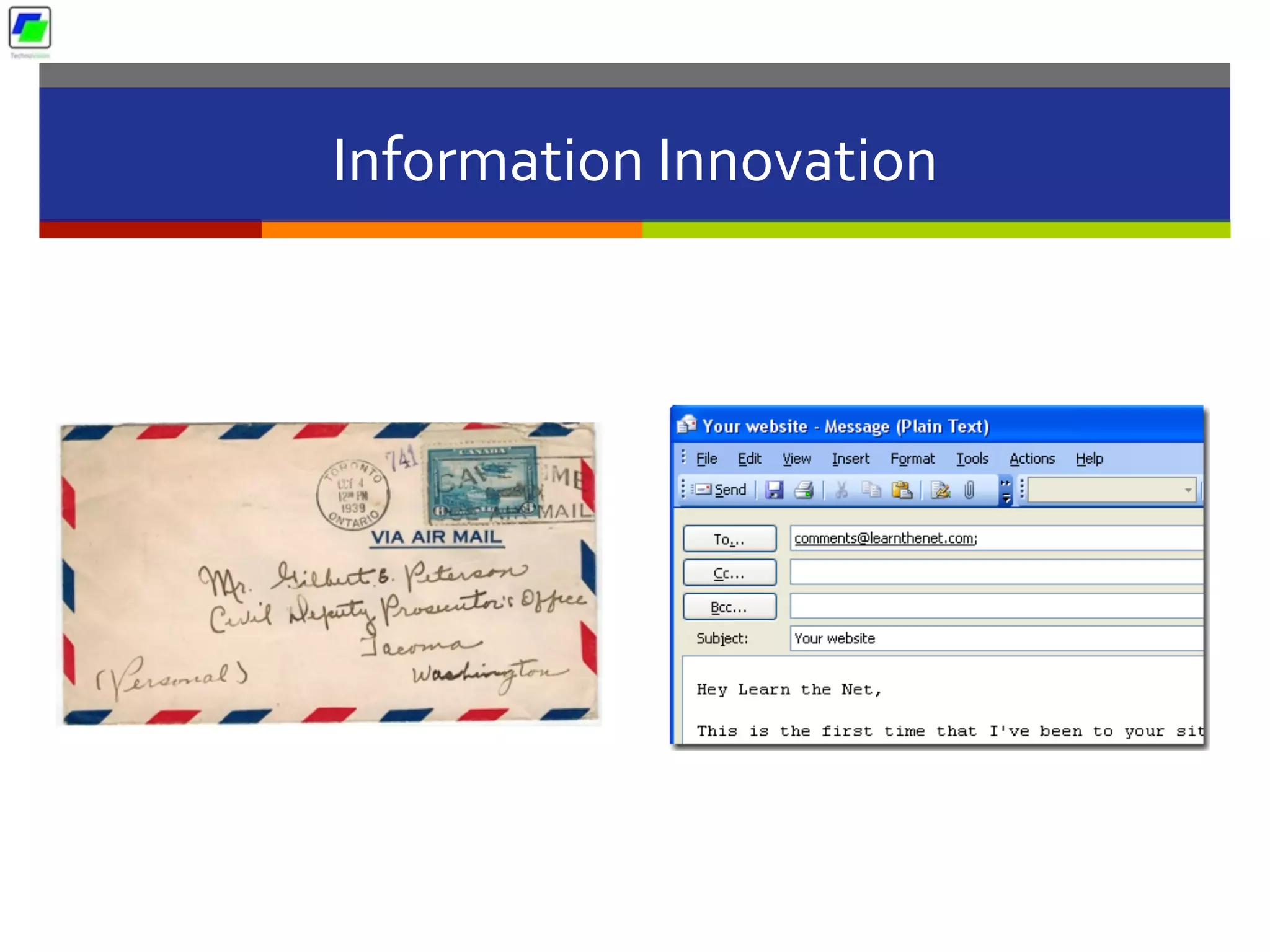 Information	
  Innovation	
  
 
