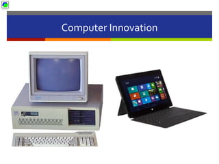Computer	
  Innovation	
  
 