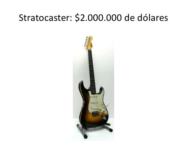Las guitarras mas caras de la historia