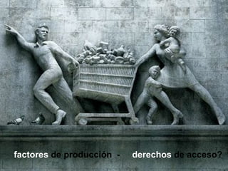 factores de producción - derechos de acceso?