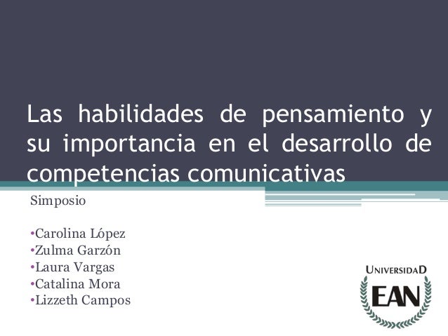 Las habilidades de pensamiento y su importancia en el