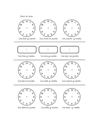Las horas