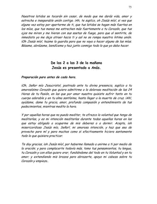 Las horas de la pasión de nuestro señor jesucristo | PDF