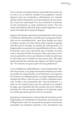 Huellas. Bogotá Humana: una obra social de gobierno.
