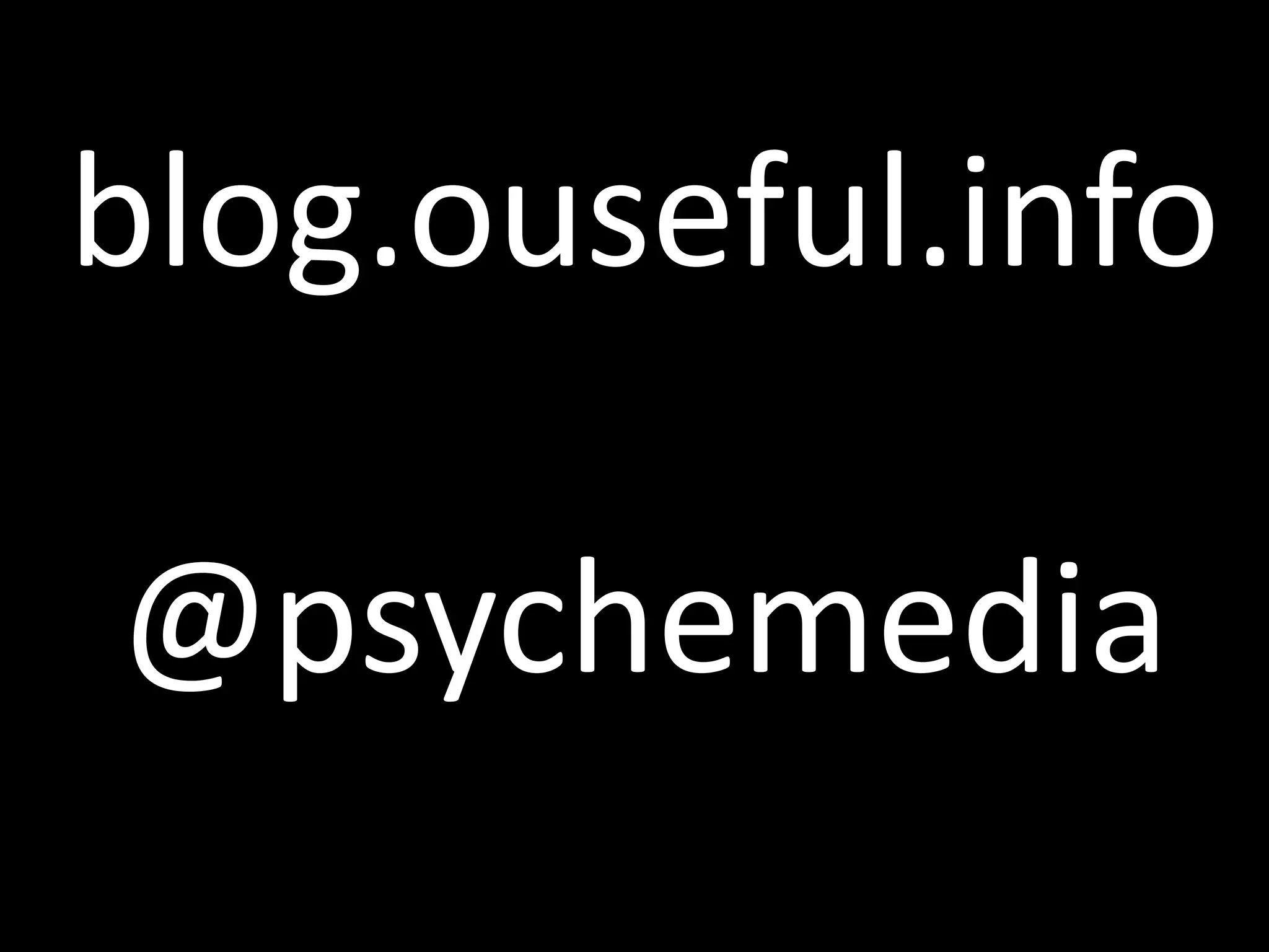 blog.ouseful.info
@psychemedia
 