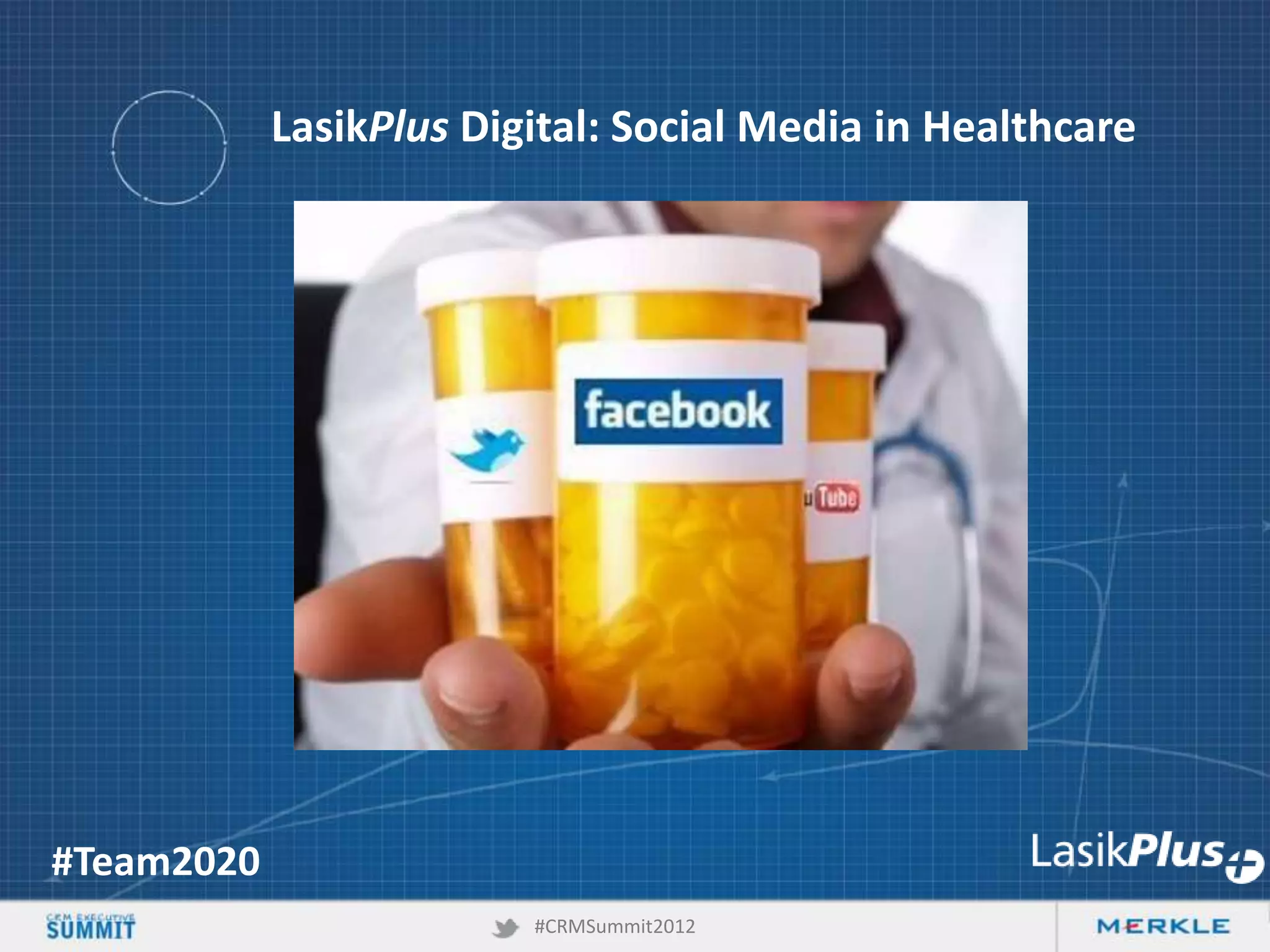 LasikPlus Digital: Social Media in Healthcare

#Team2020
#CRMSummit2012

 