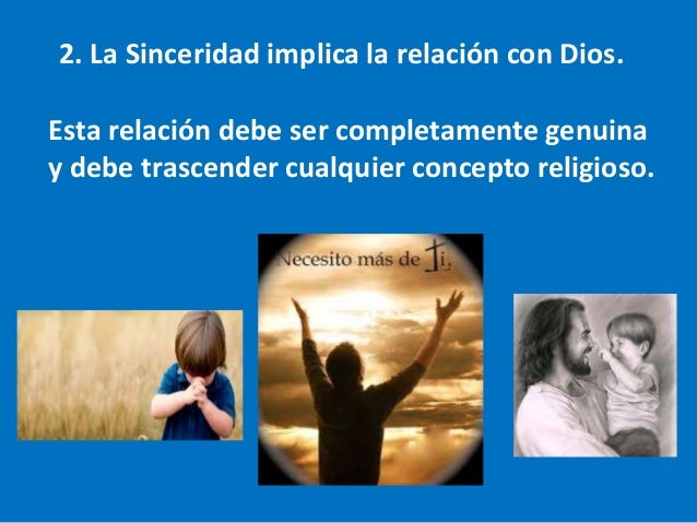 La sinceridad Eduardo Ramirez w.