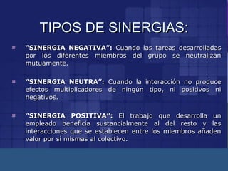 La sinergia cv | PPT