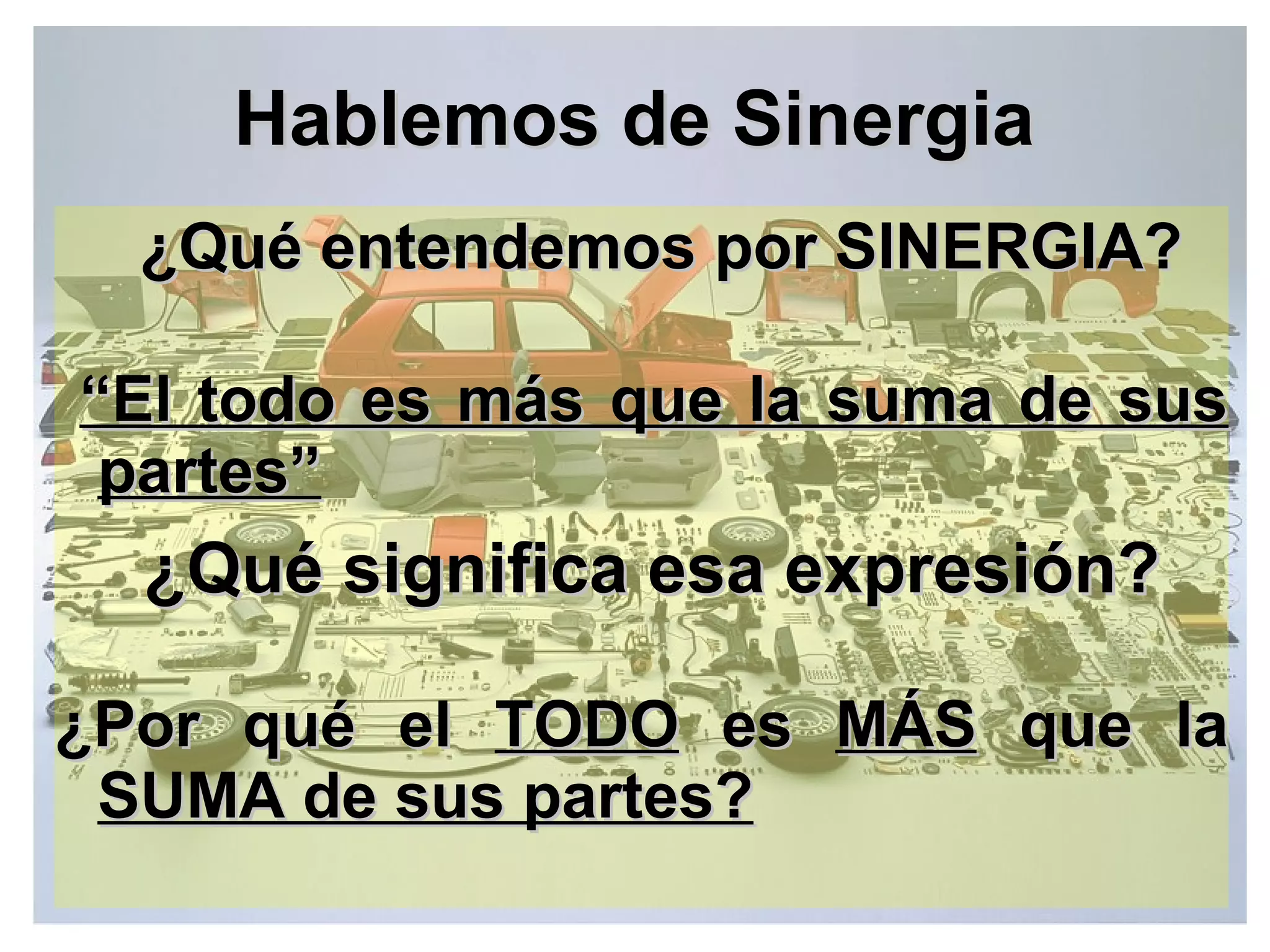 La sinergia según Stephen Covey ( Los 7 Hábitos) | PPT