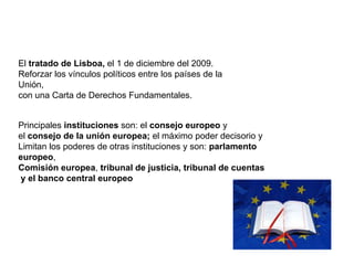 Las instituciones de la union europea | PPT
