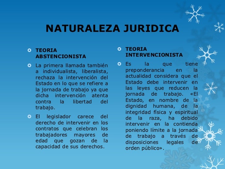 Las jornadas de trabajo