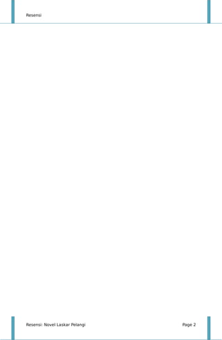 Resensi
Resensi: Novel Laskar Pelangi Page 2
 