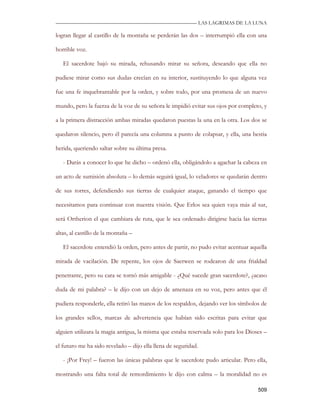 Las lagrimas de la luna