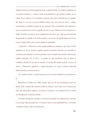 Las lagrimas de la luna