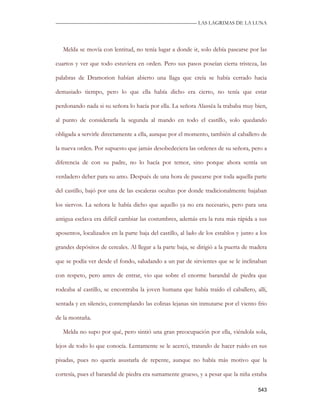 Las lagrimas de la luna