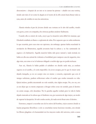 Las lagrimas de la luna