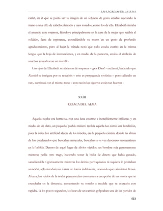 Las lagrimas de la luna