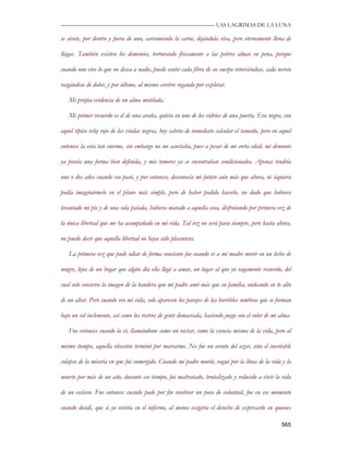 Las lagrimas de la luna