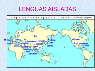 LENGUAS AISLADAS
 