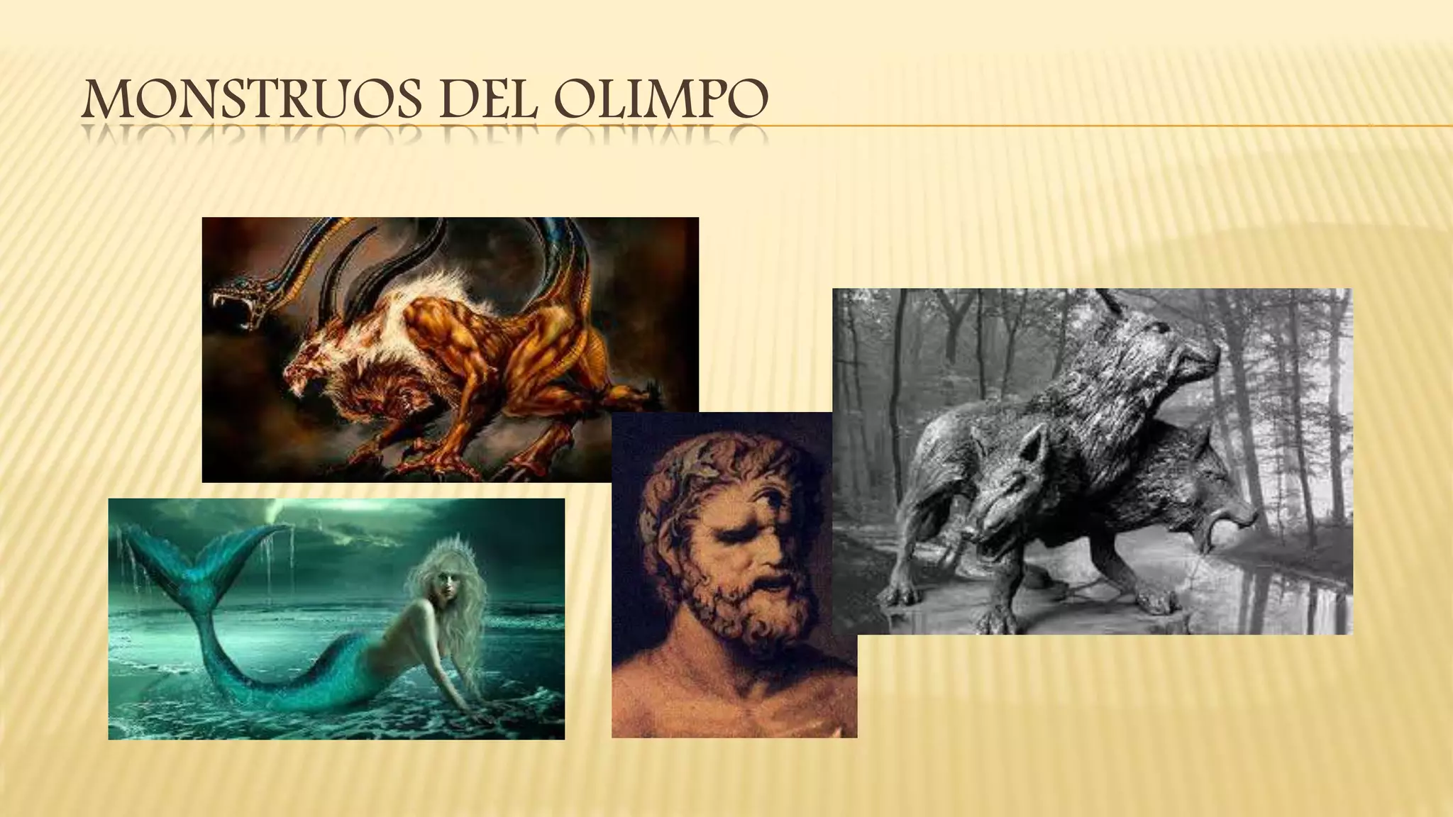 MONSTRUOS DEL OLIMPO
 