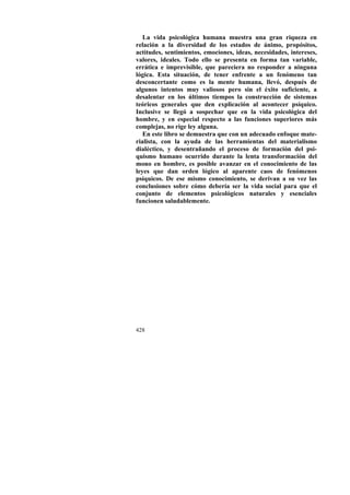 Las leyes del psiquismo