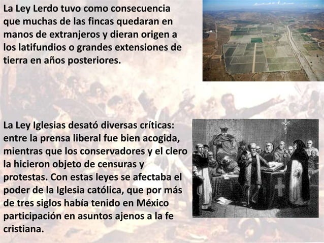 Las Leyes de Reforma