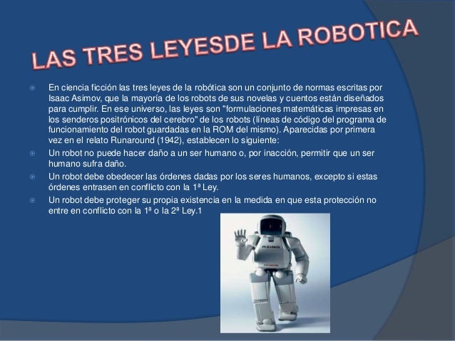 Las leyes de robotica slideshare