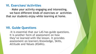 lEARNING aCTIVITY sHEETS MAKING SLIDES.pptx