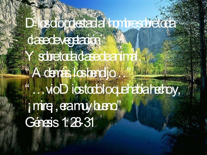 Las maravillas de dios