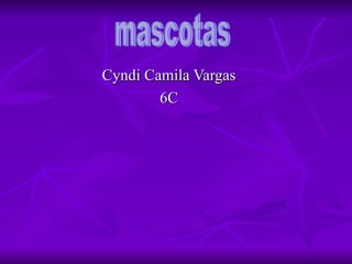 Cyndi Camila Vargas 6C mascotas 