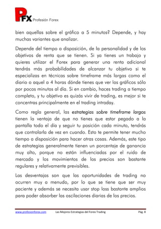 Las mejores estrategias del forex trading | PDF