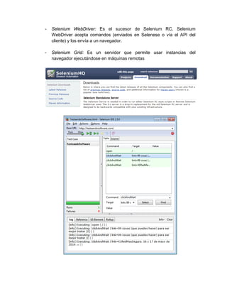 Las mejores herramientas para realizar pruebas de software | PDF