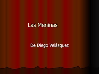Las Meninas De Diego Velázquez 