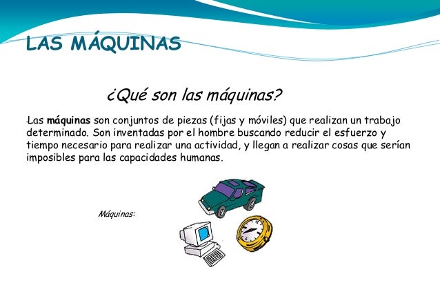 Las máquinas.odp