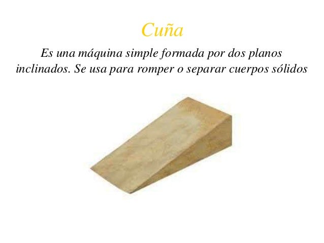 Las máquinas simples