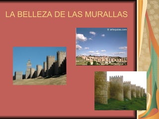 LA BELLEZA DE LAS MURALLAS 