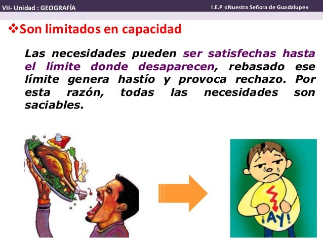 Las necesidades